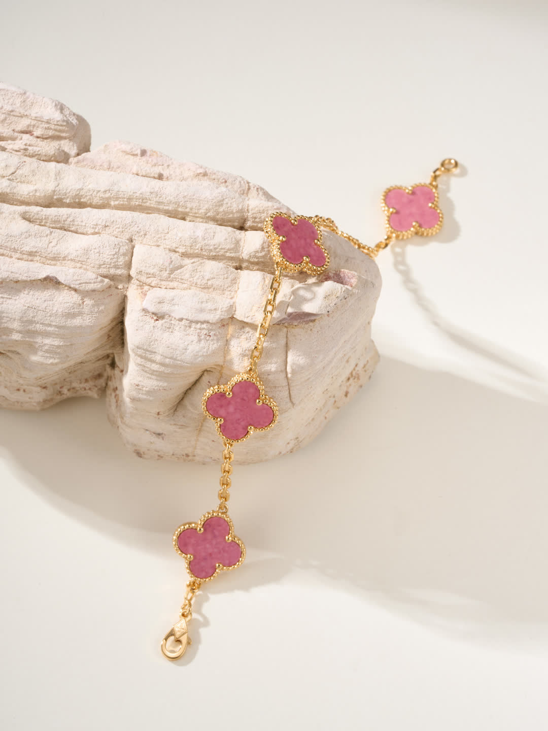 Van Cleef & Arpels Alhambra Pink Gold Bracelet